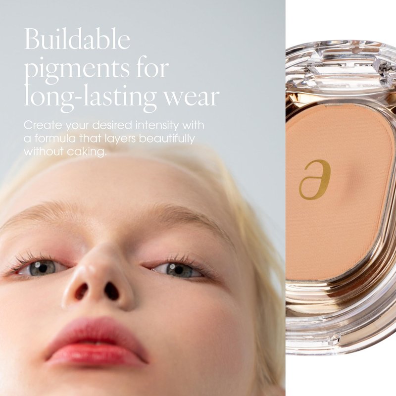 AmeliSeoul STEP BASIC 236 YOGURT, Longwear Eyeshadow Single, High-Pigment Eye Shadow Compact, Smooth & Blendable Colors, Crease-free (1.7g, 0.004 oz.)