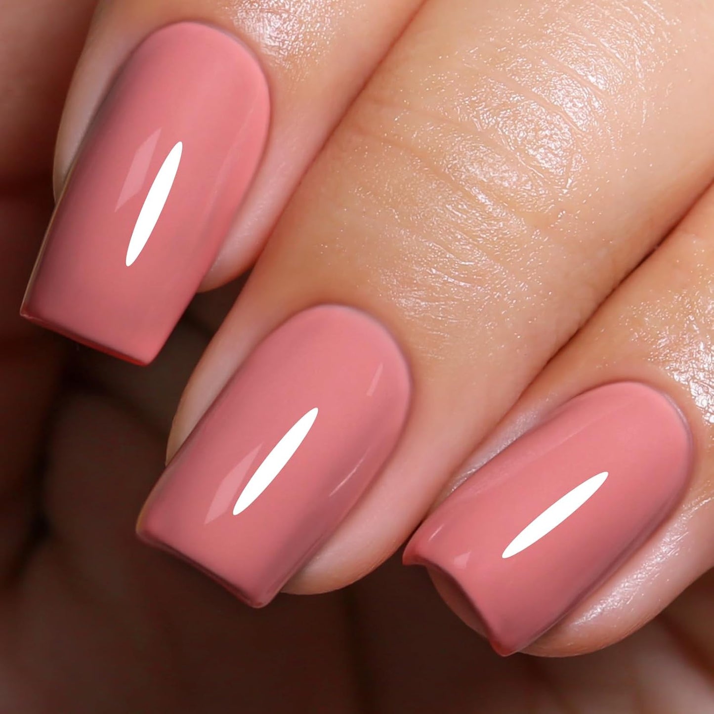 Coral Gel Nail Polish - UV/LED Soak Off Formula for Spring & Summer | 0.5 Fl Oz DIY Nail Art