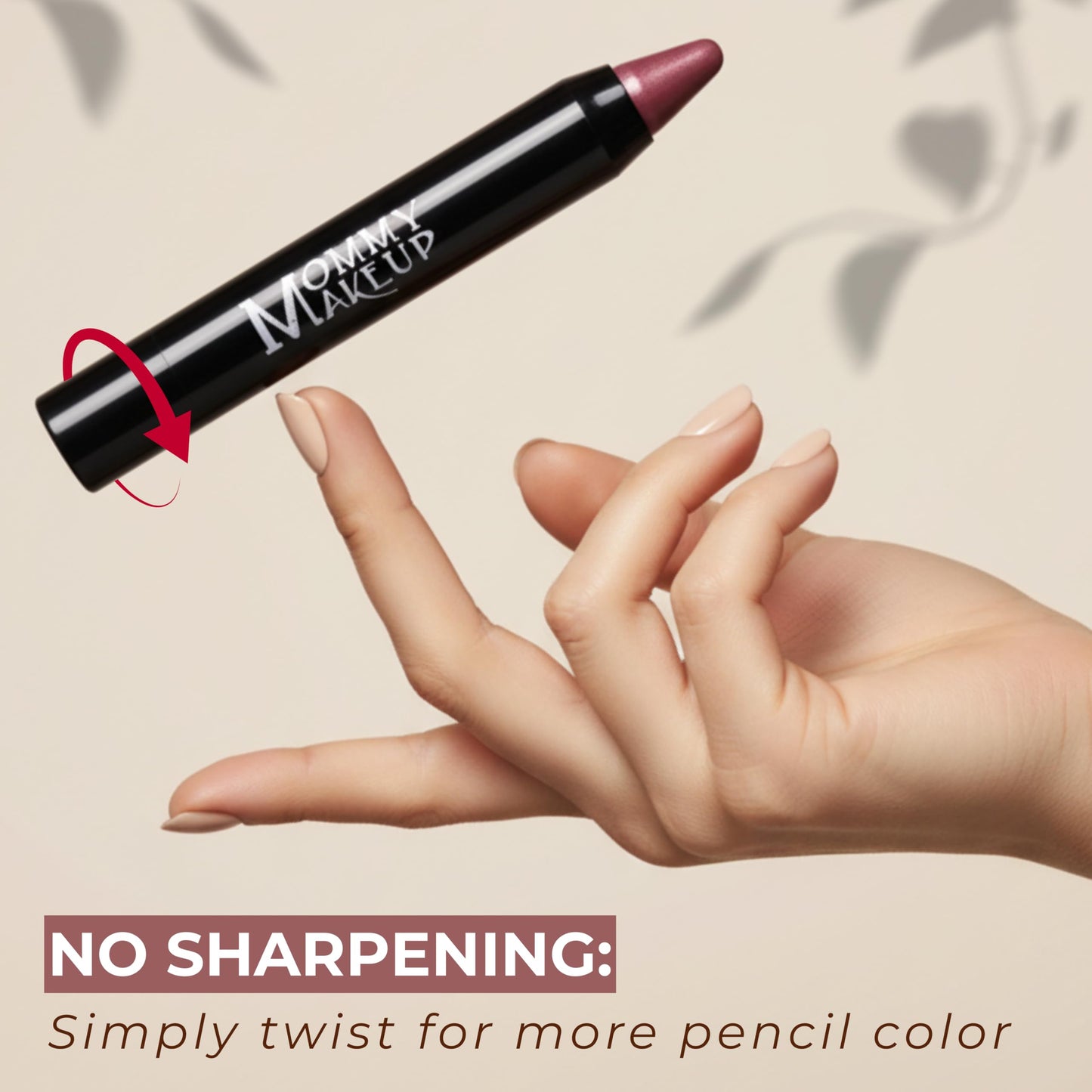 Mommy Makeup Triple Sticks Lipstick, Cream Blush & Treatment All-In-One with Shea & Cocoa Butter - Soft & Creamy Moisturizing Lip Crayon For Lips & Cheeks (Pink Daisy)