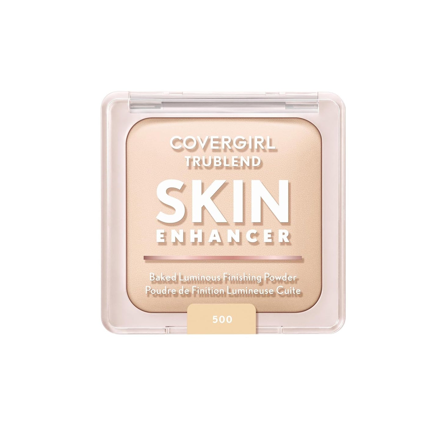 COVERGIRL TruBlend Skin Enhancer - Baked Luminous Face Powder with Hyaluronic Acid | 500 Sugar Cookie