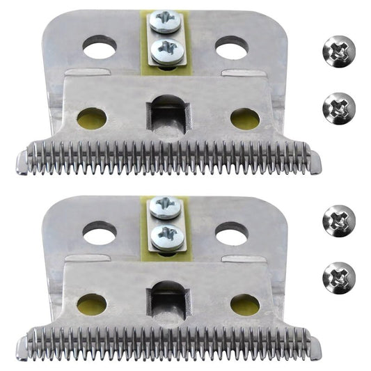 Upgraded Trimmer Blades Replacement Kit for Andis G/GO/GTO/GTX T-Out-liners Trimmers, 2 Sets of Blades for Headliner LS2 LS3 Trimmers