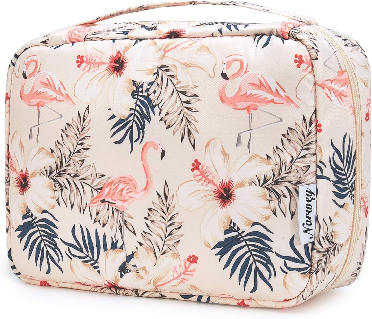 Travel Toiletry Bag for Women - Small Hanging Makeup Organizer | Lightweight & Compact Design