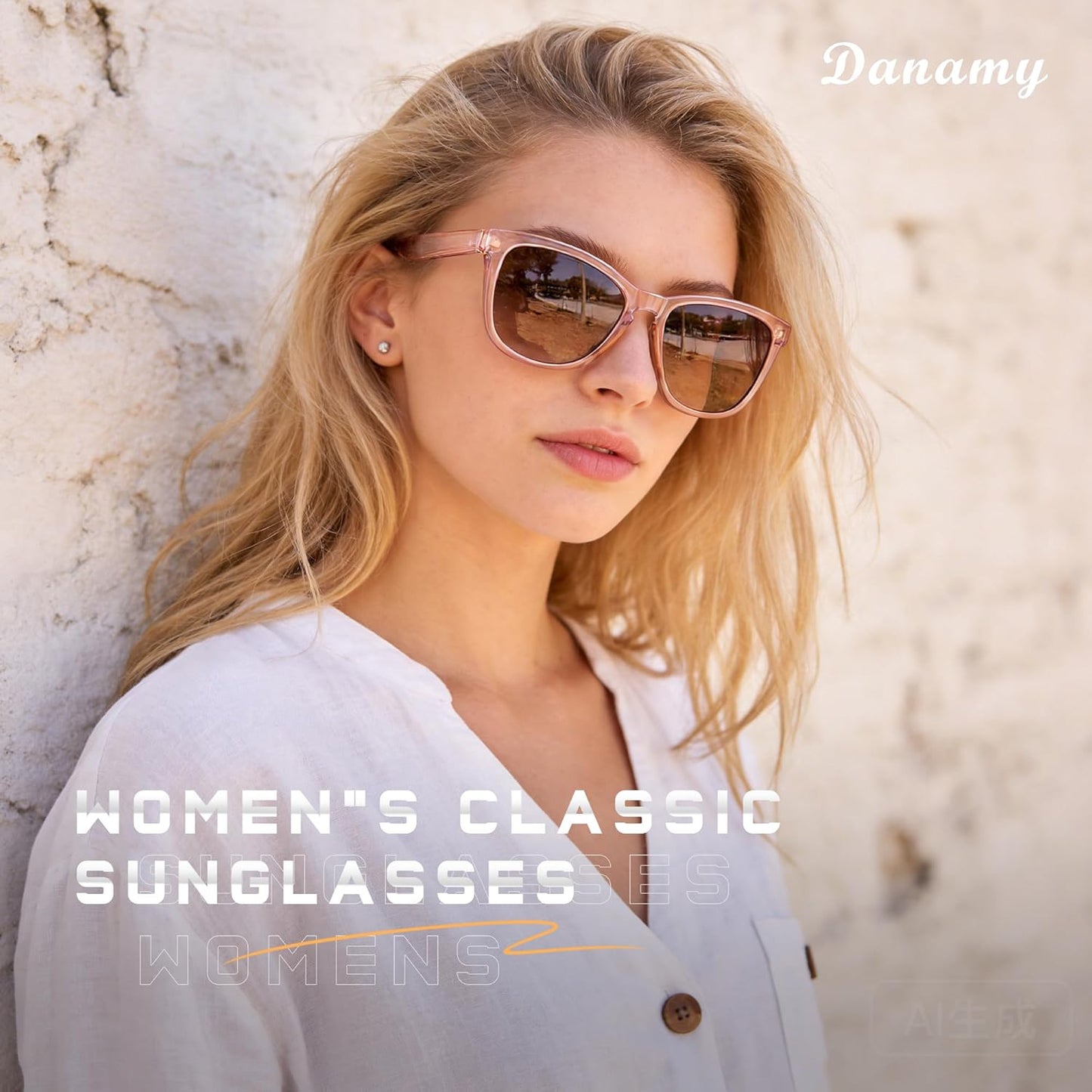 Polarized Women's Sunglasses - Trendy Mirrored UV Protection | Stylish Designer Shades