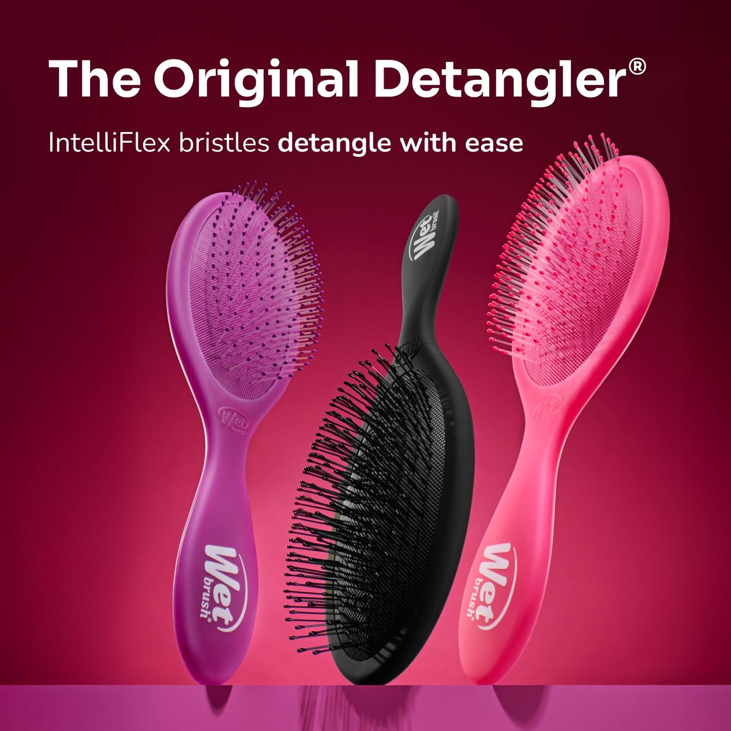 Wet Brush Original Detangler - Ultra-Soft IntelliFlex Bristles for All Hair Types | Limited Edition Bronze