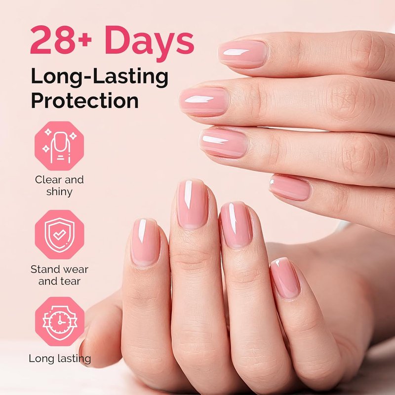 Nail Glue Primer & Dehydrator Set - Long Lasting Shine for Nail Art | 3 Pcs, 15ml Clear