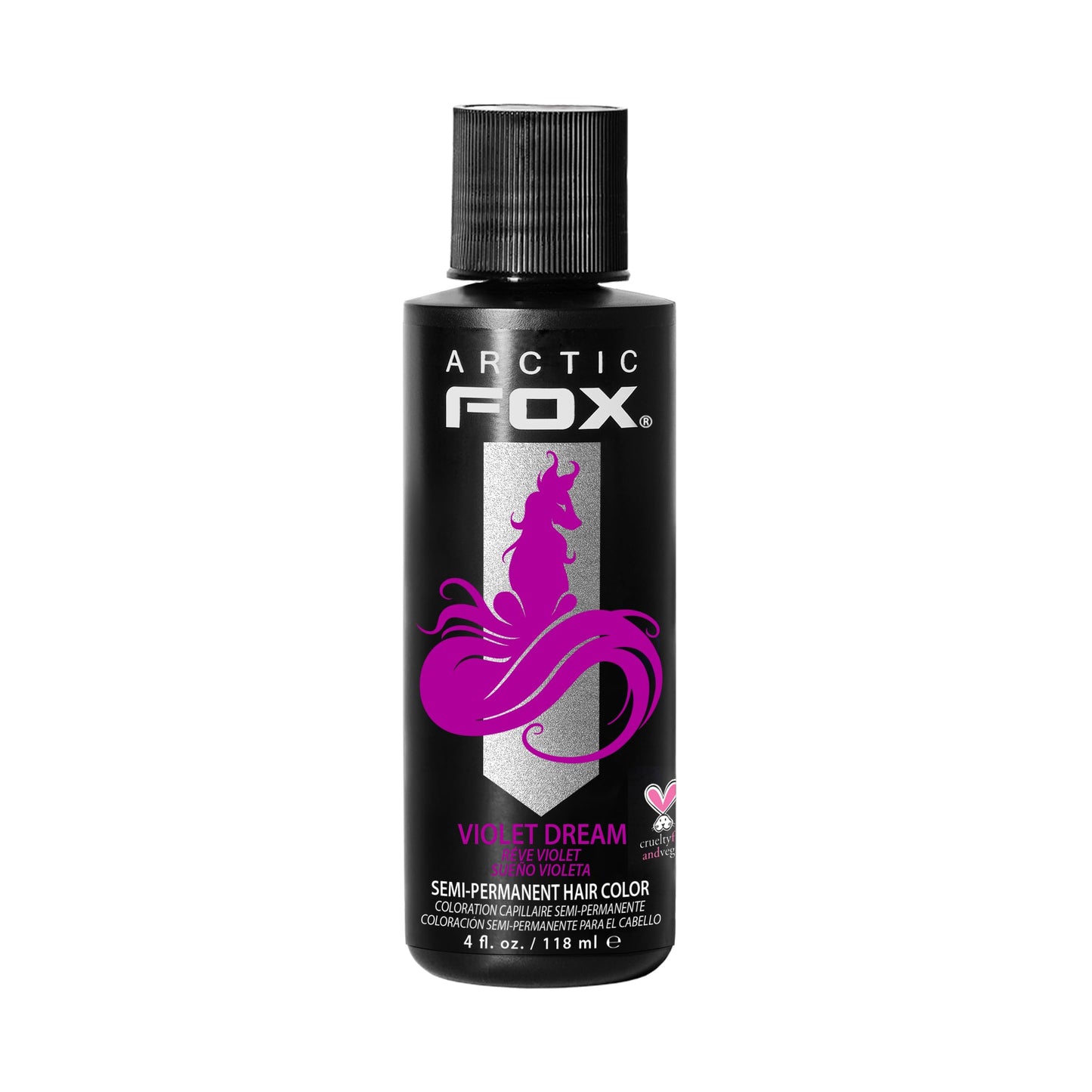 ARCTIC FOX Violet Dream Hair Color Dye - Vegan, Cruelty-Free - 4 fl oz