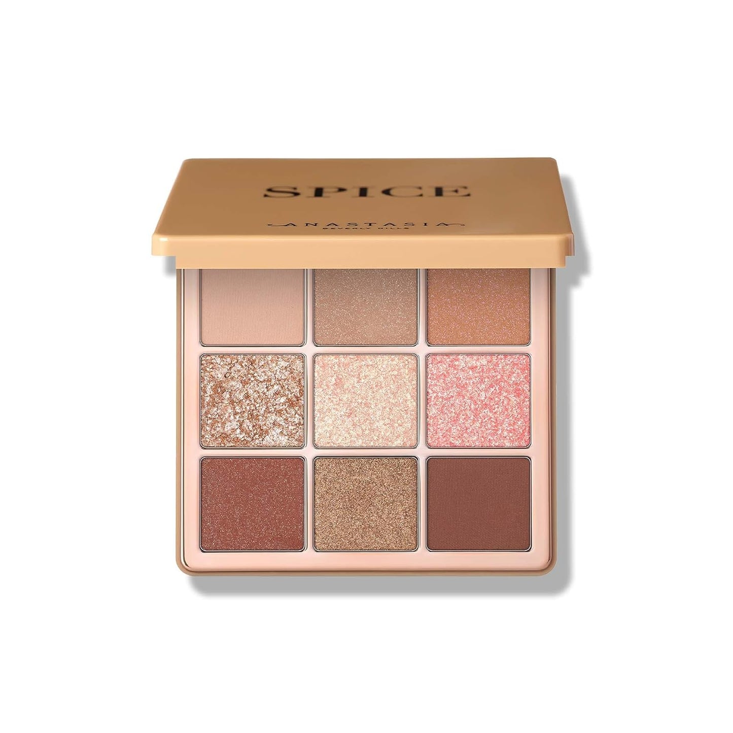Anastasia Beverly Hills Mini Eyeshadow Palette - High-Pigment Travel-Size with Luminous Metallics & Warm Neutrals