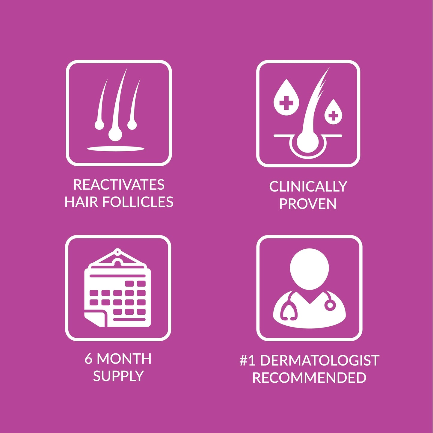 Minoxidil 5% Topical Aerosol Foam, Hair Regrowth Treatment for Women, 2.11 oz Reactivates Hair Follicles to Stimulate Hair Regrowth - 6 Months Supply