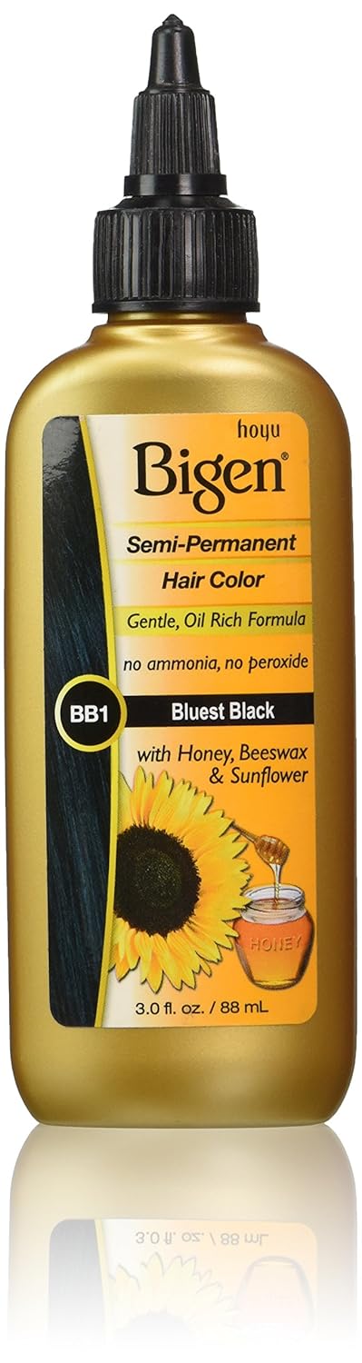 Bigen Semi-Permanent Hair Color - Rich Amber Shade, 3 oz | Long-Lasting Color & Shine