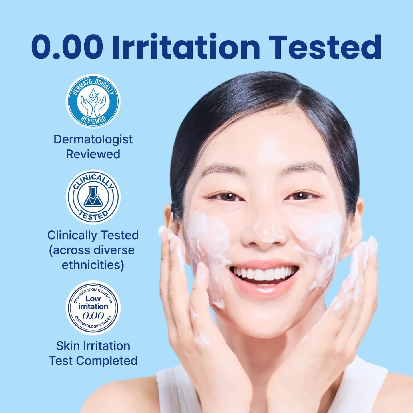 Rice Wine Bubble Whip Facial Cleanser - Gentle Daily Face Wash for Sensitive Skin | Deep Pore Cleansing Foam (4.05 Fl Oz)