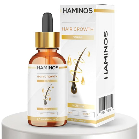 Hair Growth Serum - Rosemary, Ginseng & Ginger Formula | Stimulates & Strengthens Hair - 50 ml (1.69 Fl Oz)