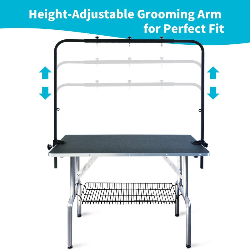 SHELANDY 46-in Dog Grooming Table for Large Pets
