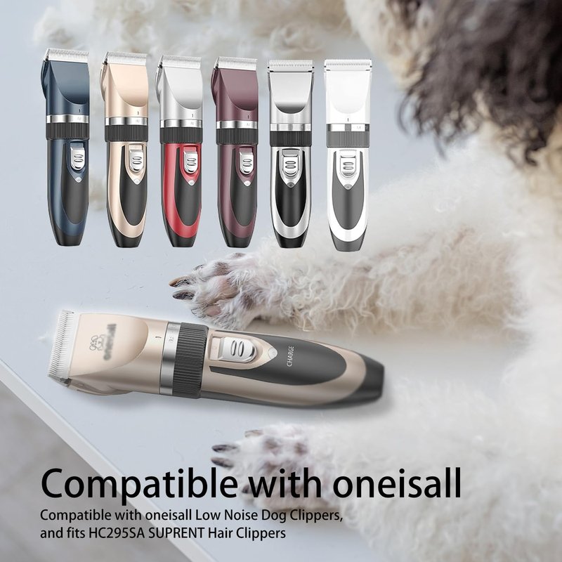 Charger for oneisall Low Noise Dog Clippers, Replacement Charger Cord Compatible with SUPRENT Hair Clippers, Pet Hair Clipper Shaver Charging Cable