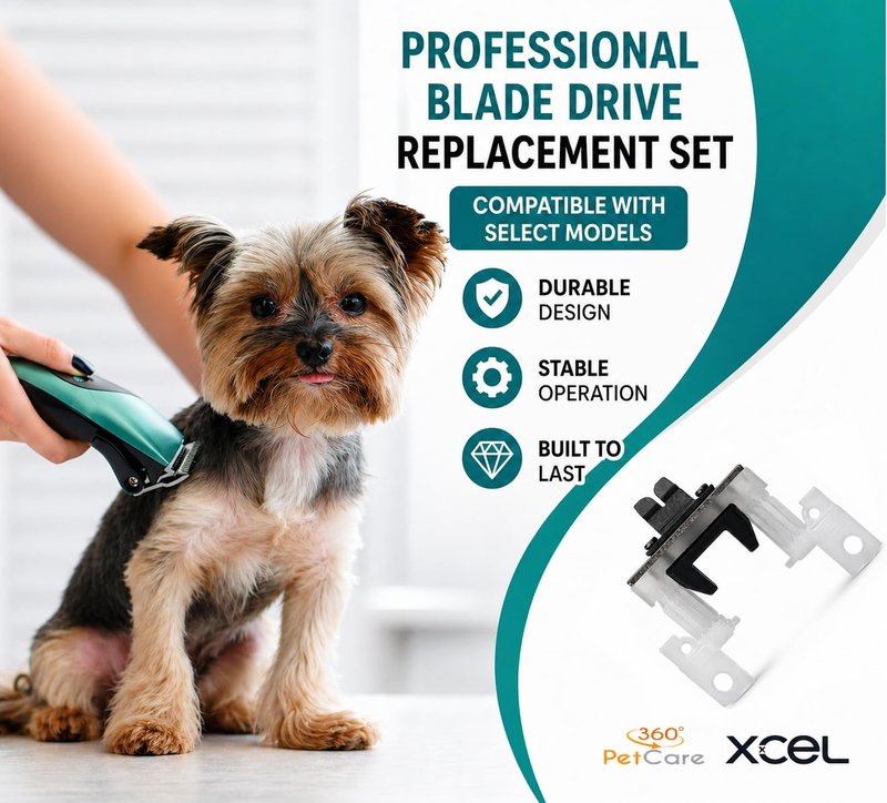 XCEL Blade Drive Lever Assembly Replacement, 3 Pack, Compatible with Select Andis AGC, AGR, BG and 5-Speed Grooming Clippers