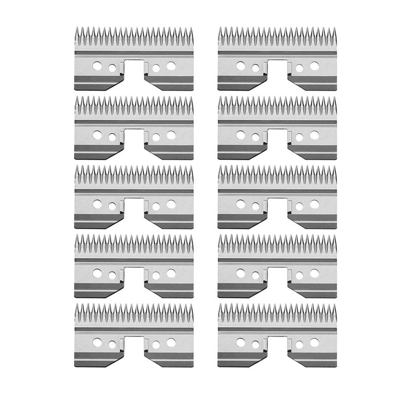 10pcs/lot Metal Replacement Blades, Compatible For Andis,Compatible For OSTER,Compatible For Wahl, KM A5 Series Fast Feed Clipper A5 Grooming Clippers Movable Blade