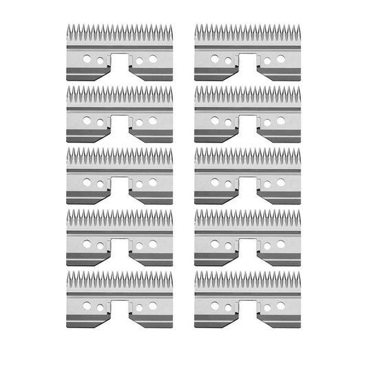 10pcs/lot Metal Replacement Blades, Compatible For Andis,Compatible For OSTER,Compatible For Wahl, KM A5 Series Fast Feed Clipper A5 Grooming Clippers Movable Blade