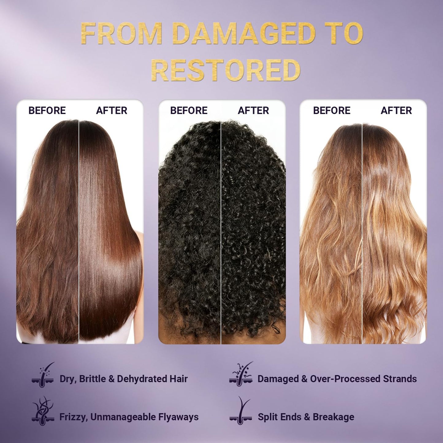 Keratin Hair Mask for Dry Damaged Hair – Deep Conditioning Repair Treatment