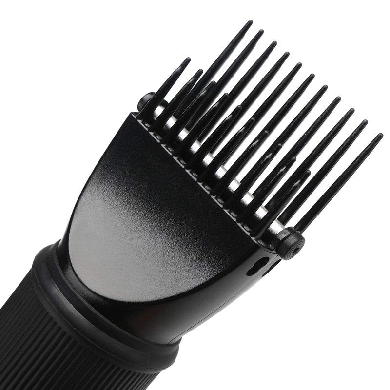 Segbeauty Blow Dryer Comb Attachment, Black Brush Attachments for Hair Dryer Concentrator Nozzle 1.69-1.76in and 2.12in, Pro Hairdressing Styling Salon Tool to Straighten Detangle Curly Natural Hair