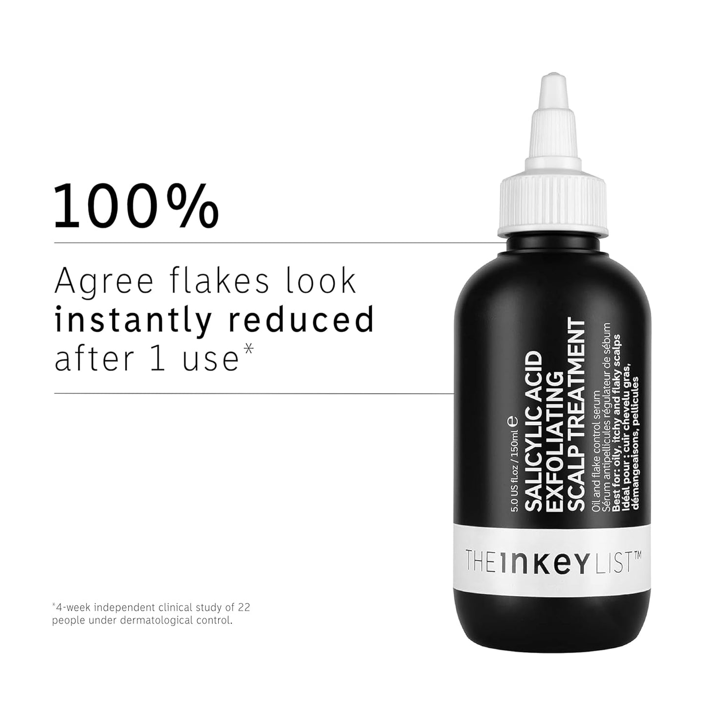 Salicylic Acid Exfoliating Scalp Treatment - Hydrating Oil & Moisturizing Scrub | 5 Fl Oz, All Hair Types