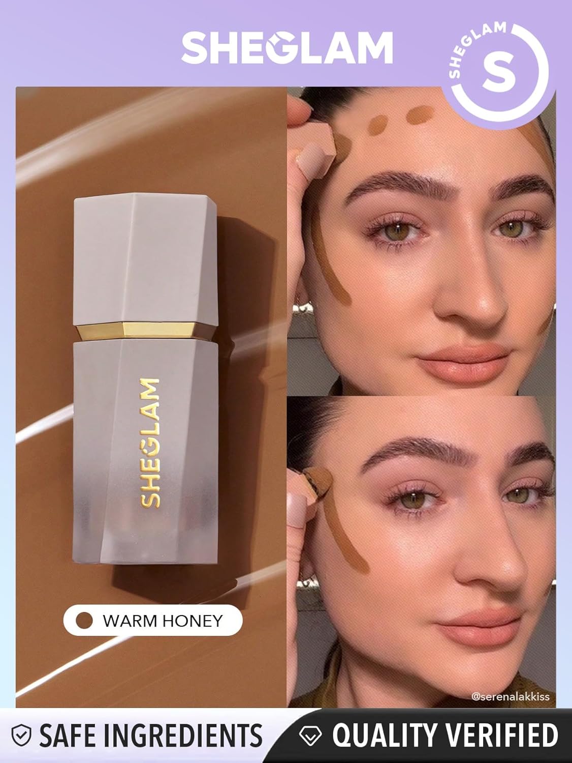 Sun Sculpt Liquid Contour Stick - Long Lasting Cream Bronzer in Warm Honey