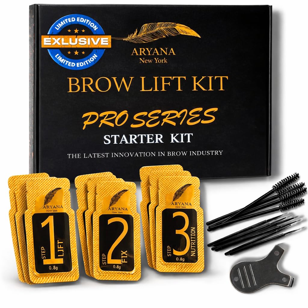 Brow Lamination Kit - Professional Brow Lift Starter Kit for Perfectly Shaped Brows | Easy to Use