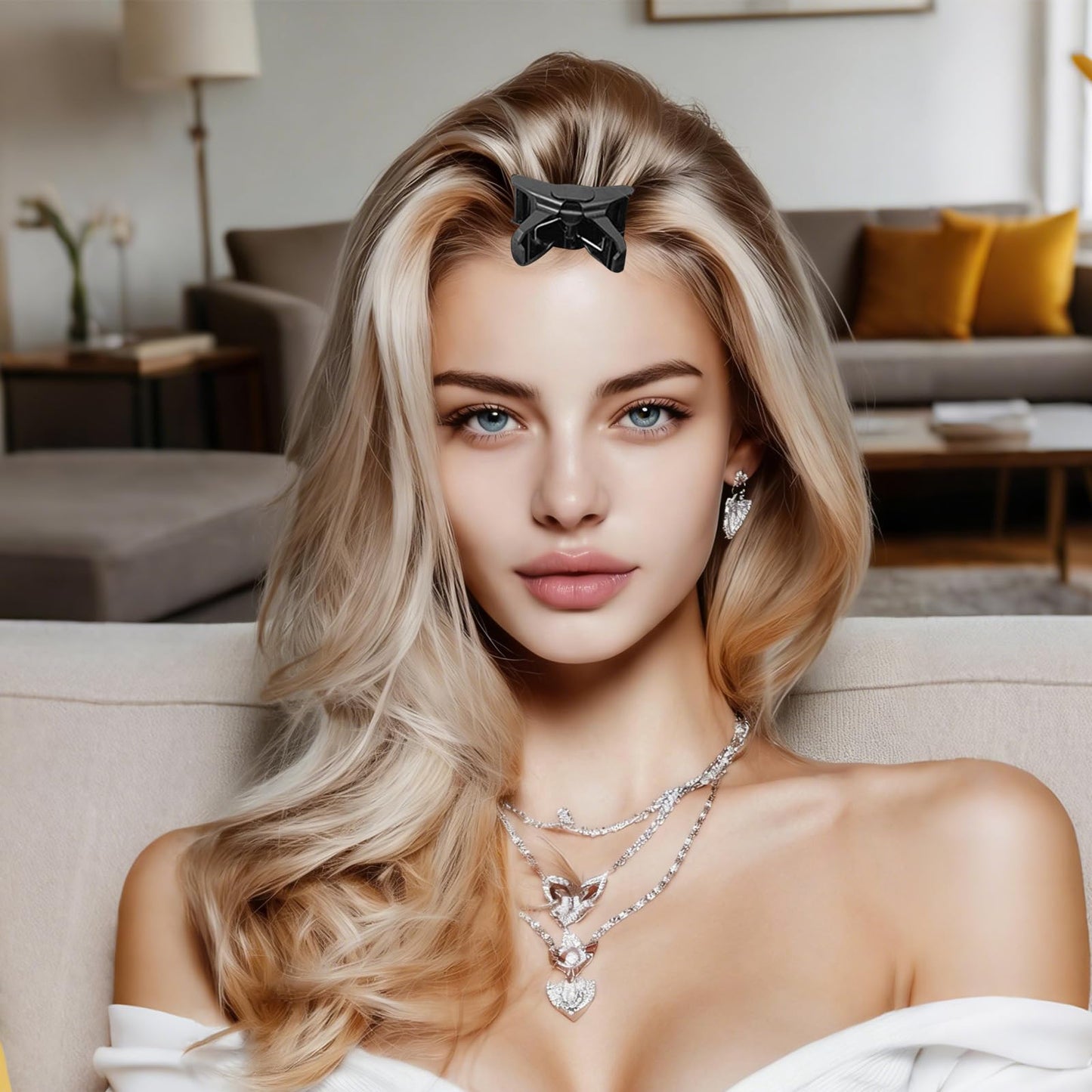 Hair Volume Pincher for Instant Root Lift, 13-Pin Hair Volume Clip for Men & Women, Portable Lifting Combs for High Crown, Easy-Use Tool for Daily Styling