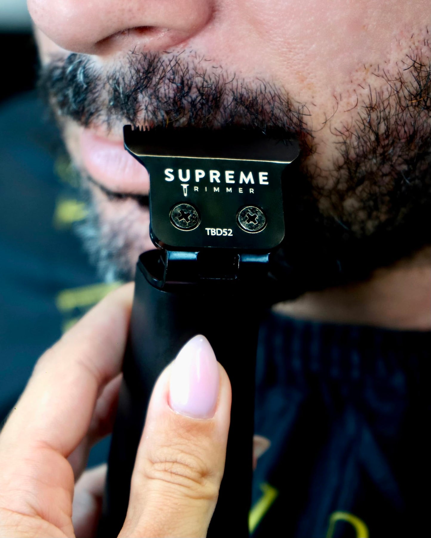 Supreme Trimmer Professional T Shaper | Cordless Hair & Beard Liner for Men | Low Noise, Precision Edger Clippers | Ideal for Sensitive Skin, Kids & Elderly | Barber & Home Use |