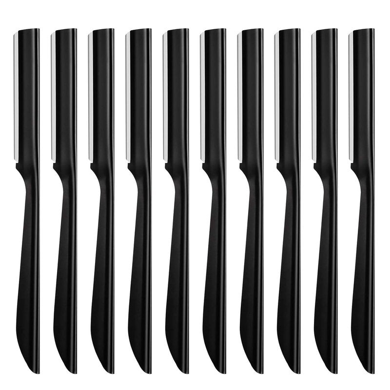 Eyebrow Razor Shaper - Precision Grooming Tool for Men & Women | Black