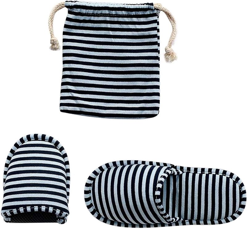 Travel Slippers - Portable Cotton Spa Slippers for Guests | Indoor Use