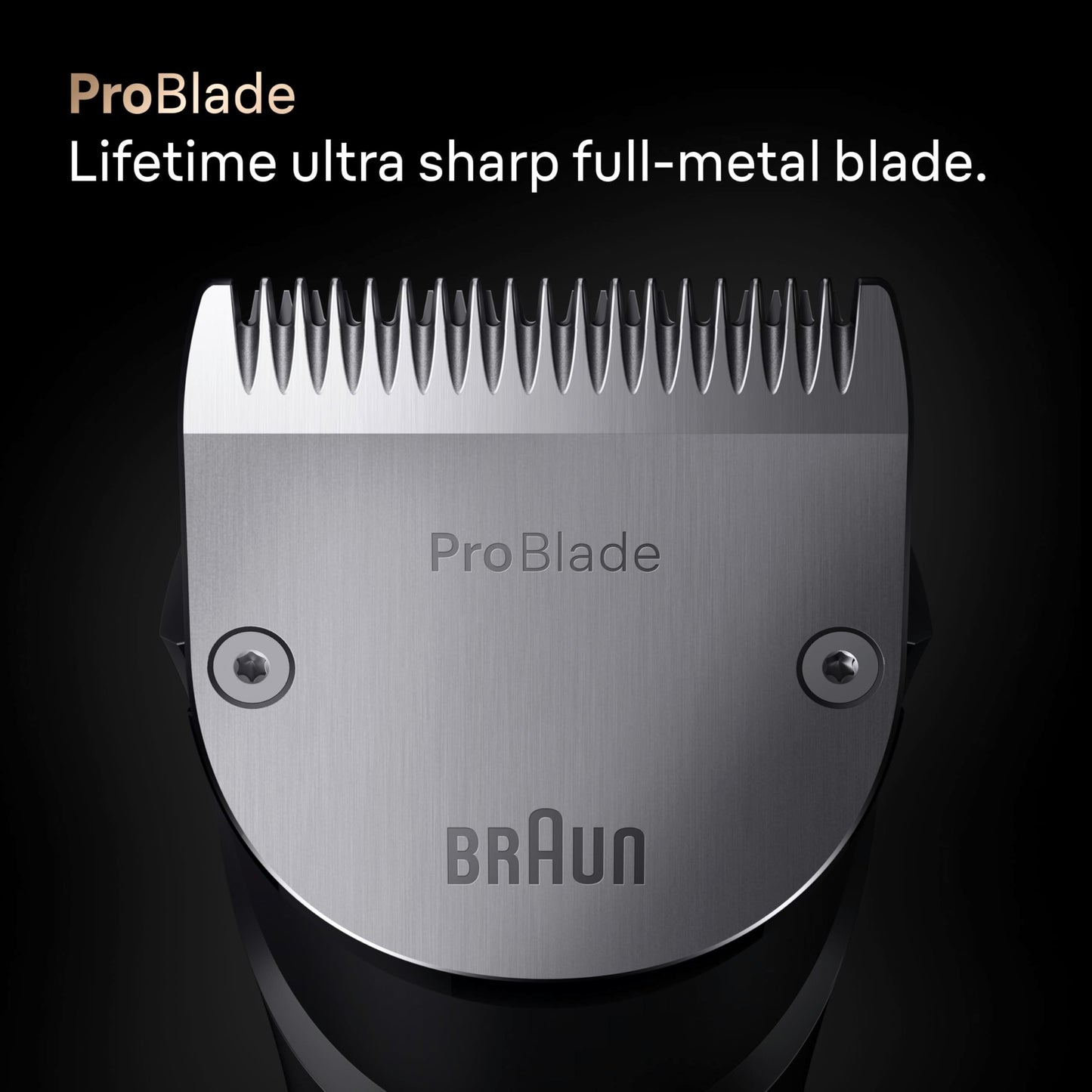 Braun Series 9 PRO All-in-One Beard & Body Grooming Kit for Men, Cordless Trimmer, Hair Clippers & Shaver for Face, Hair & Body with Gillette Labs Razor, AIO 9555