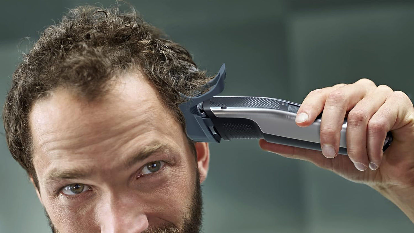 Philips Norelco Beard Trimmer & Hair Clipper Series 5500 - Cordless, Washable Design for Easy Cleaning | BT5511/49