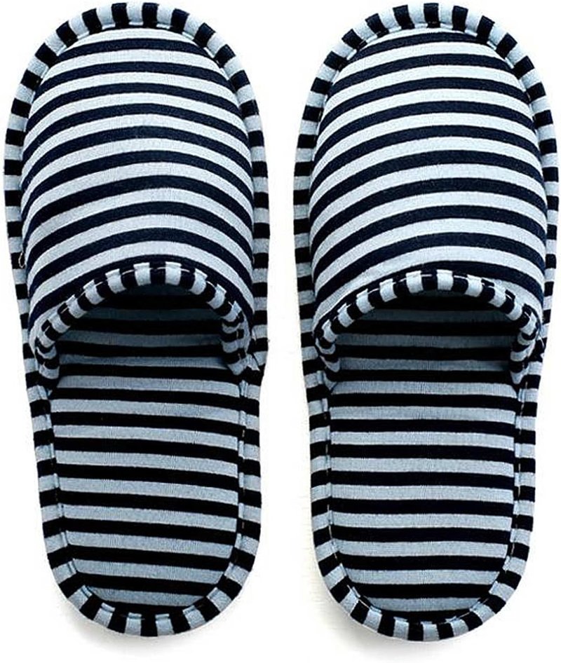 Travel Slippers - Portable Cotton Spa Slippers for Guests | Indoor Use