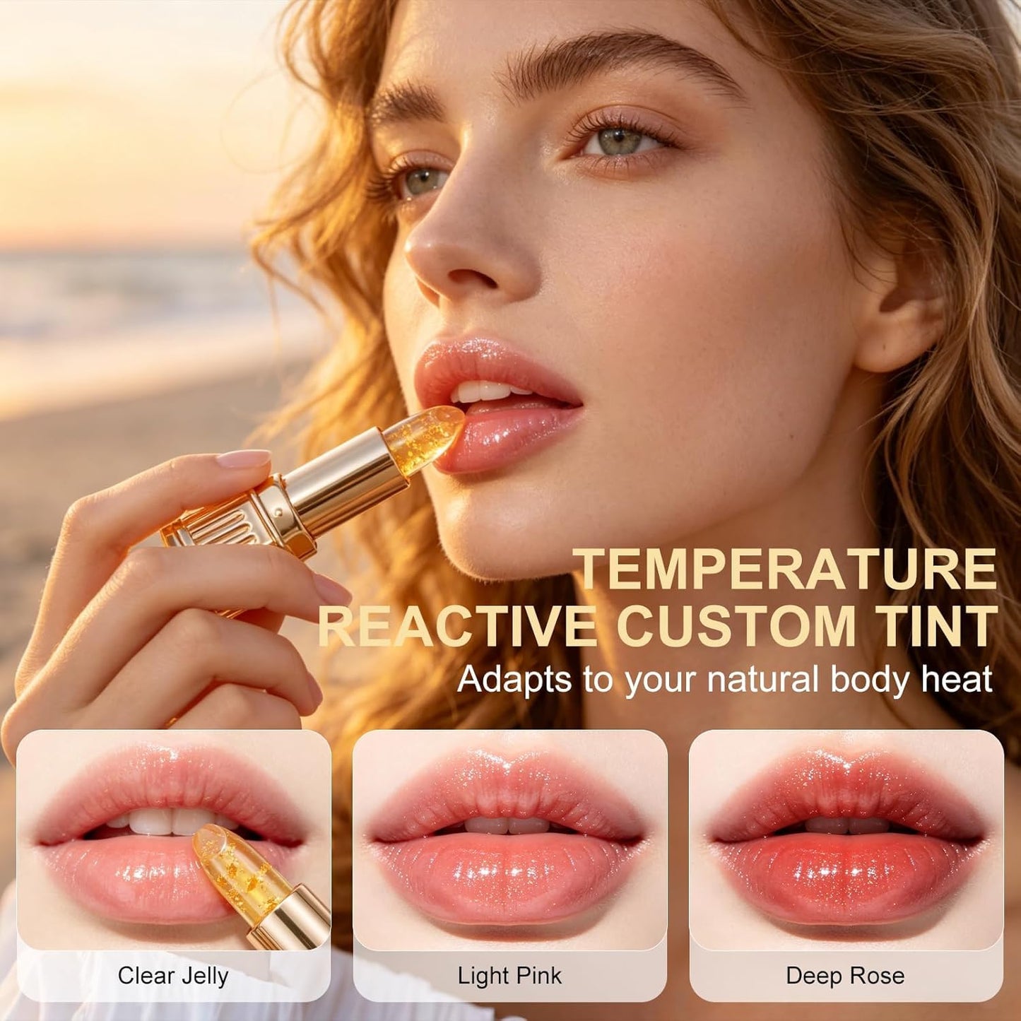 PH Adjusting Lipstick - Color Changing Hydration for All Skin Tones | 2 Pack, Long-Lasting Nourishment