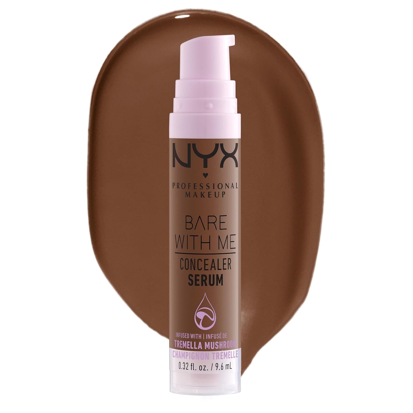 NYX Bare With Me Concealer Serum - 24Hr Hydration Makeup for Flawless Skin | Light Shade