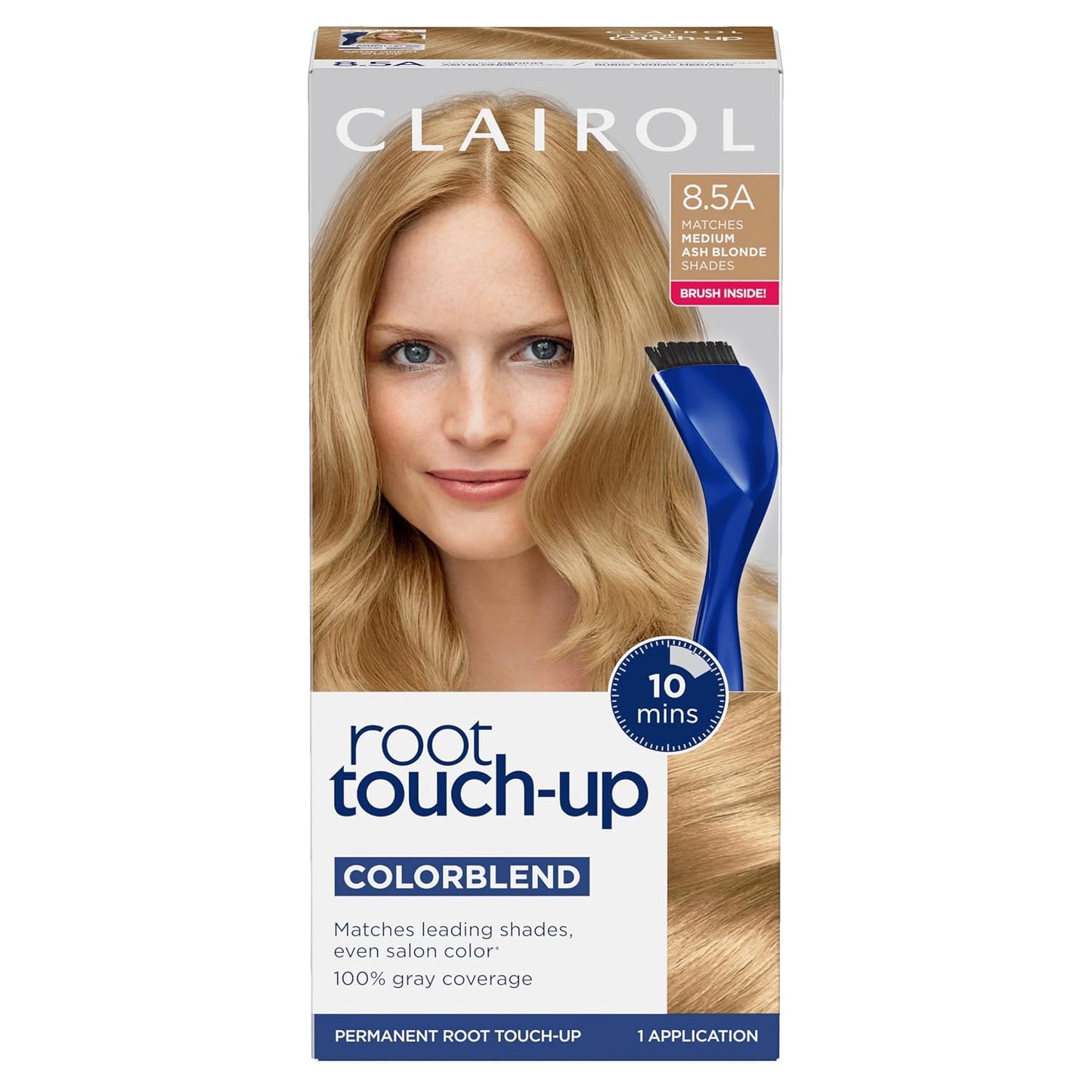 Clairol Root Touch-Up Permanent Hair Dye - 5 Medium Brown | 100% Gray Coverage, Easy Brush Application