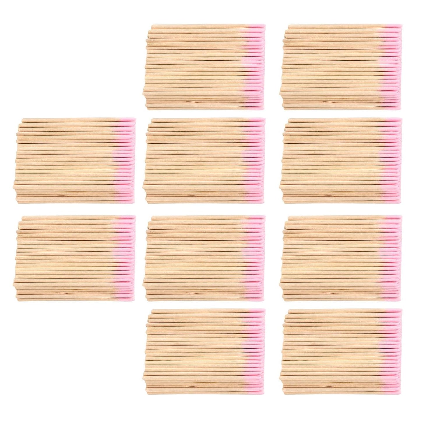 Cotton Buds - 1000 Pcs Precision Tips for Makeup & Electronics Cleaning | Wood Stick Design