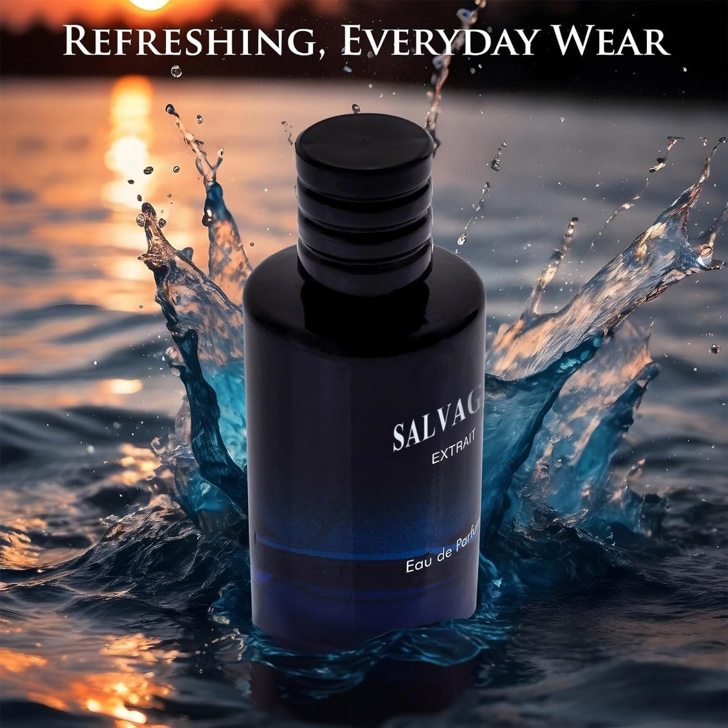 Extrait Eau De Parfum for Men - Grapefruit & Spices | Lavender & Wood Notes | 100ml Elegant Cologne for Everyday Wear
