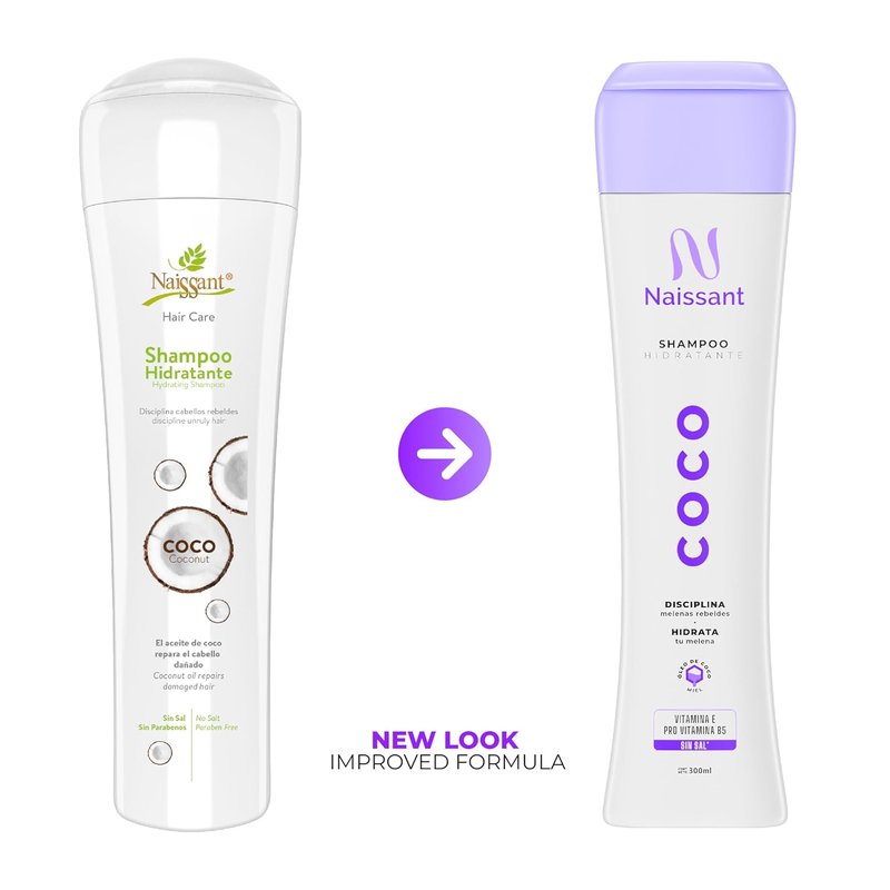 Coconut Treatment Mask - Deep Repair & Hydration for Dry Hair | Moisturizing, Salt & Paraben Free (10.1 Fl Oz)