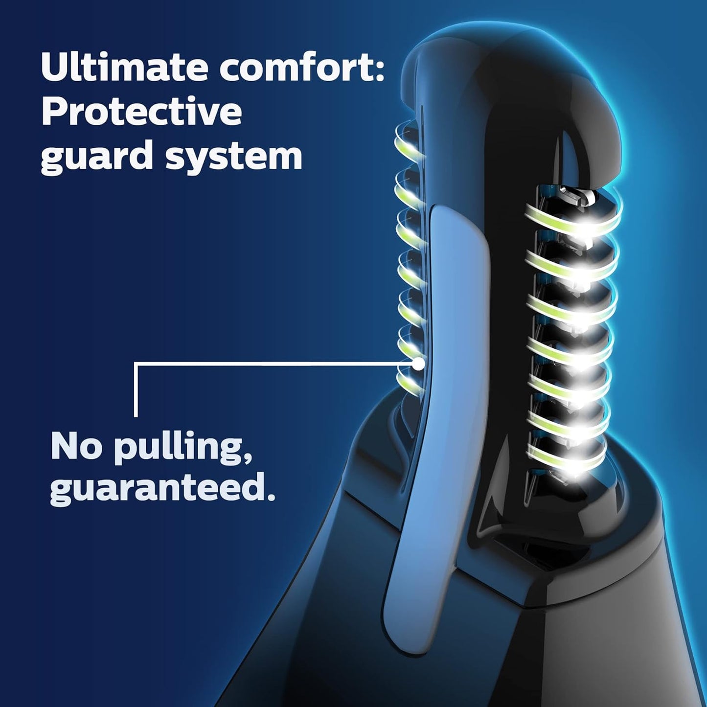 Philips Norelco Shaver 3900 - Rechargeable Wet & Dry Electric Shaver with Trimmer & Stand | Nose Trimmer for Ears & Eyebrows