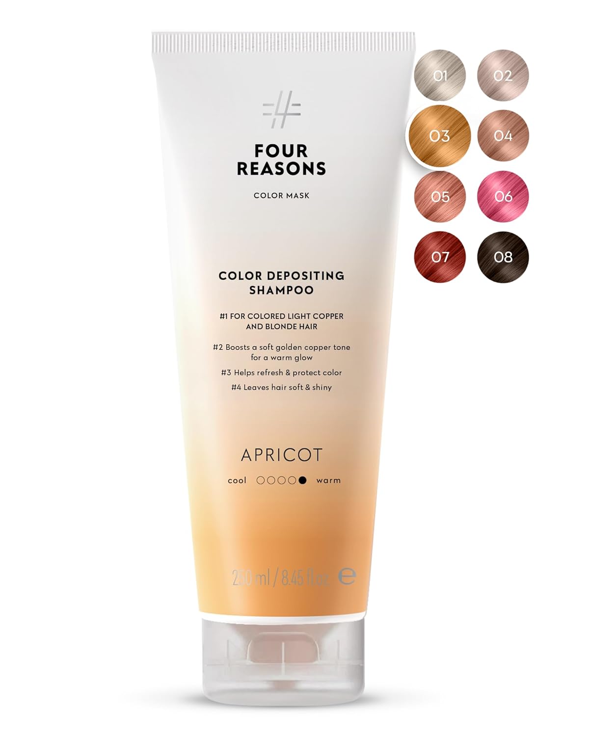 Platinum Hair Color Shampoo - Blonde Toner & Color Depositing Formula | Sulfate-Free, Vegan - 8.45 Fl Oz