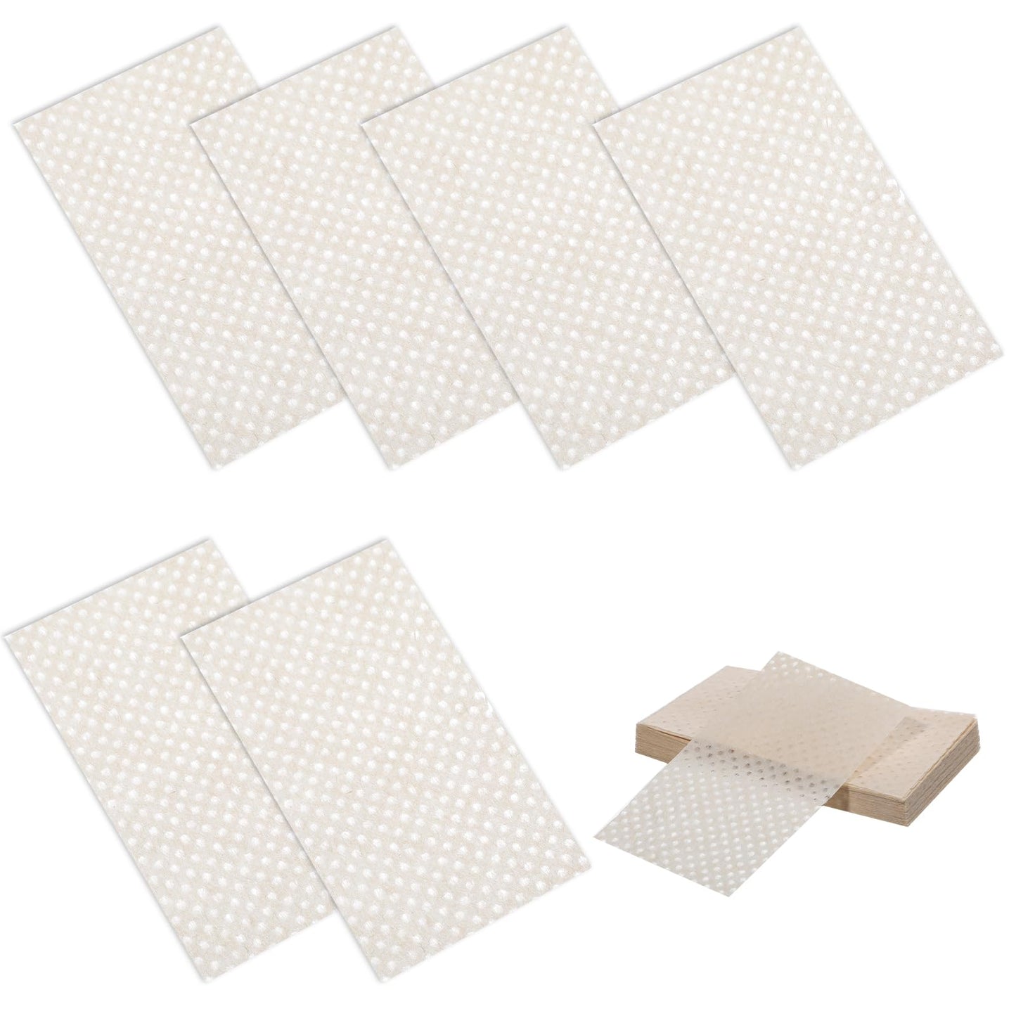 200 Pcs End Papers for Hair Perm Disposable Salon Perm Paper for Hair High Temperature Resistant Curling Papers for Cold Hot Perms Styling Tools