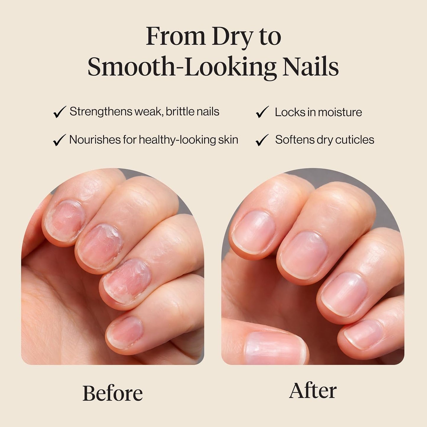 Nourishing Cuticle Oil Pen - Hydrating Jojoba & Vitamin E Formula | Strengthens Dry, Cracked Nails - 2.8ml