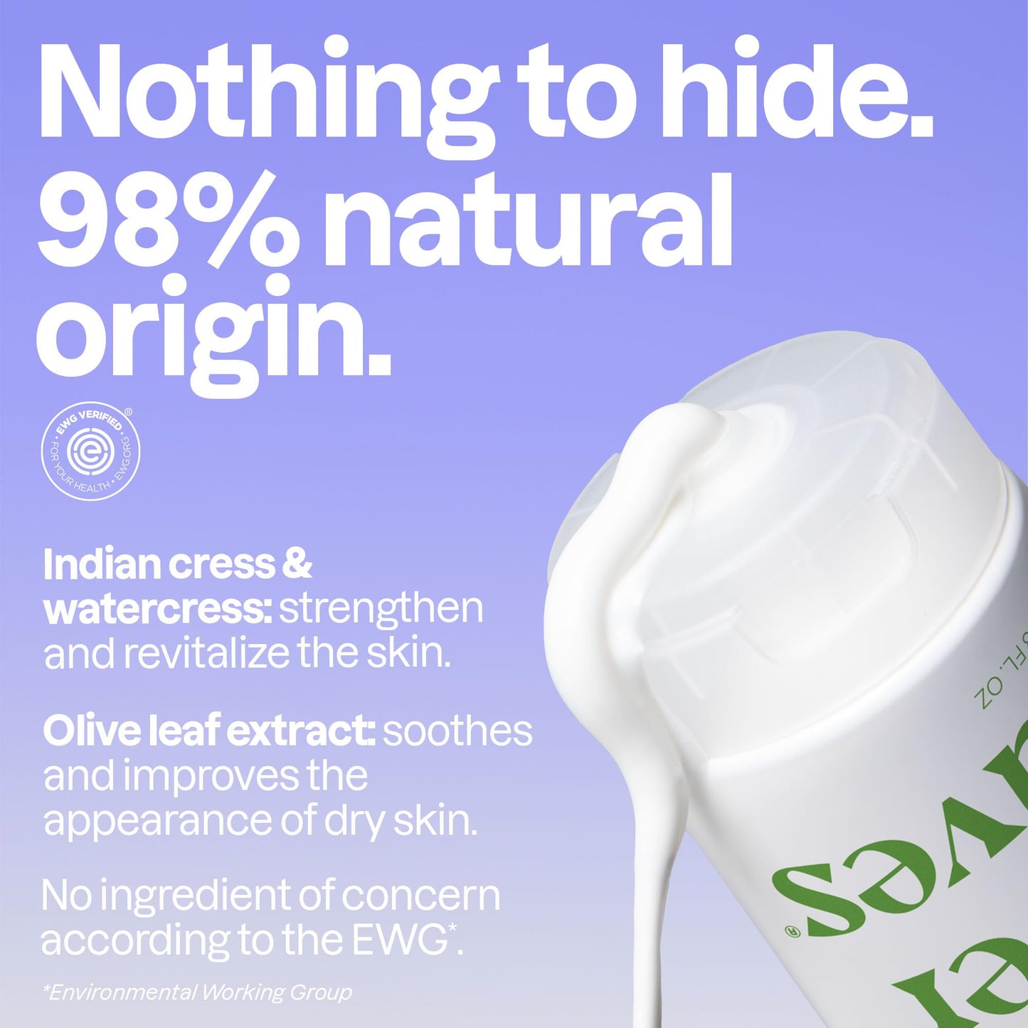 ATTITUDE Body Cream, EWG Verified Moisturizer, Vegan Moisturizing Products For Dry Skin, Dermatologically Tested, Pear & Amber Scent, 8 Fl Oz