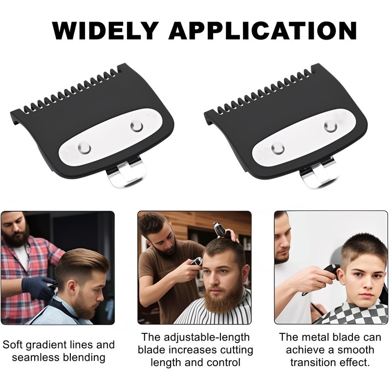 Compatible with Wahl Premium Guards,2Pack 1/16'' 1.5mm Compatible with Wahl 1/2 Clipper Guard,Includes Size 1/2.