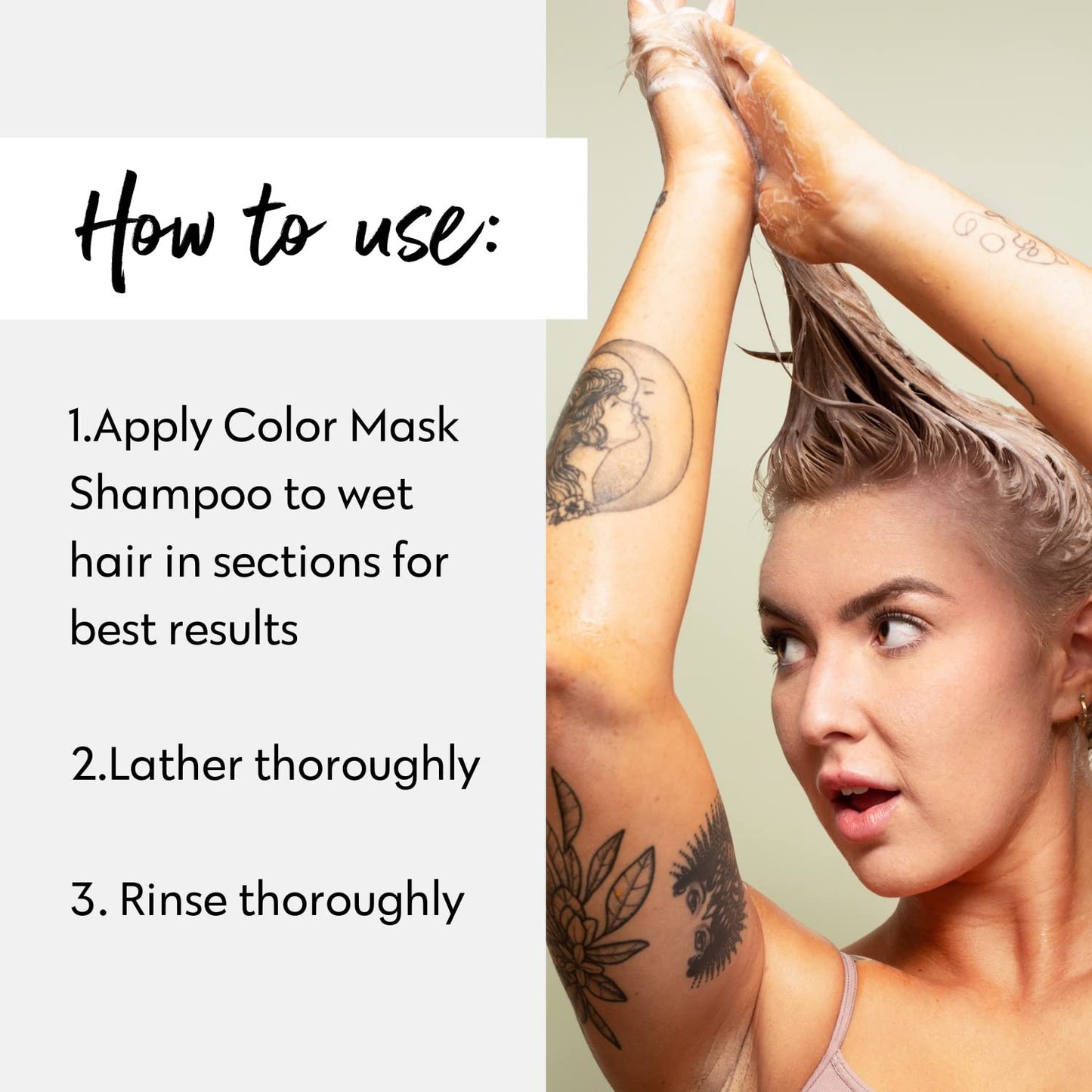 Platinum Hair Color Shampoo - Blonde Toner & Color Depositing Formula | Sulfate-Free, Vegan - 8.45 Fl Oz