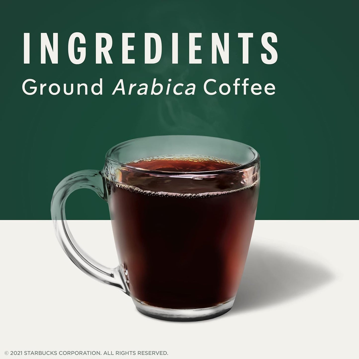 Starbucks Ground Coffee - Dark Roast Italian Blend | 100% Arabica, 18 oz Bag
