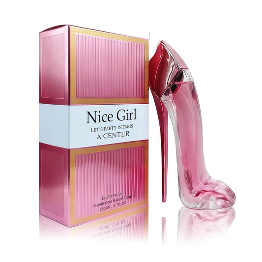 Nice Girl Women's Perfume - Chypre Floral Eau De Parfum with Rose, Jasmine & Vanilla | 2.7 Fl Oz Elegant Bottle