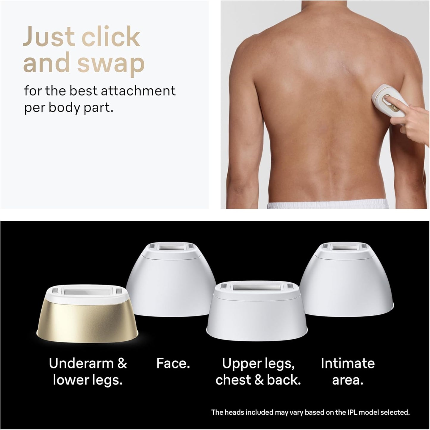 Braun Silk·Expert Pro 5 - IPL Hair Removal Device for Women & Men | At-Home Permanent Laser Hair Reduction, 4 Heads