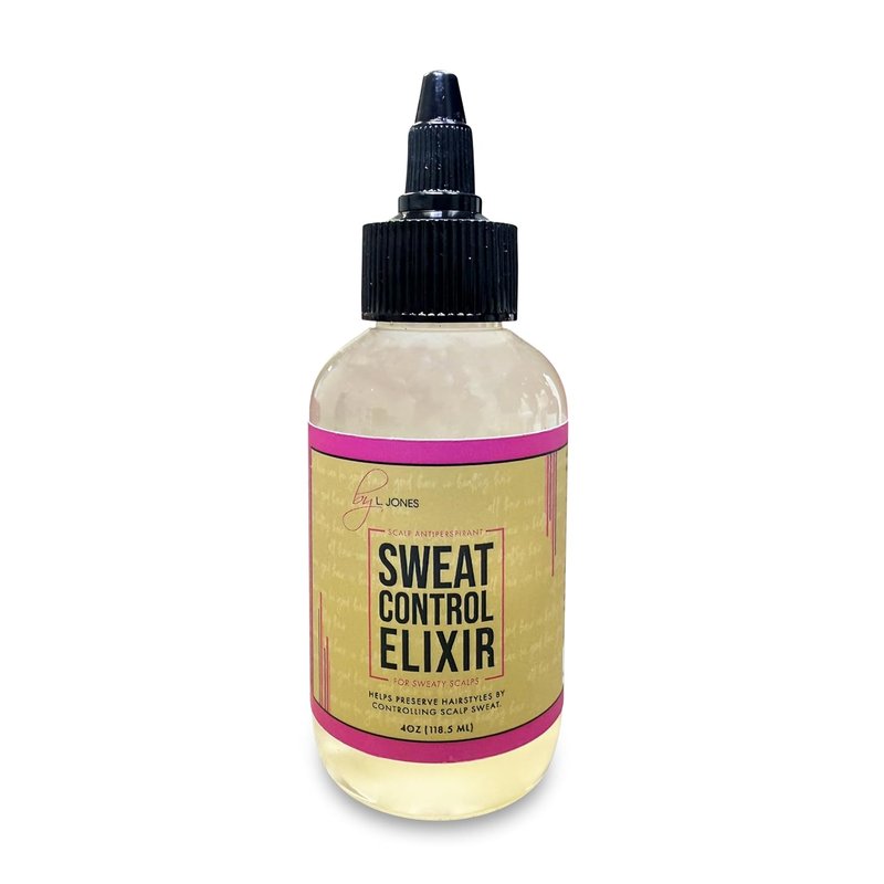 Regular Strength Sweat Control Elixir - Scalp Antiperspirant Serum for Silk Presses, Braids & Locs | Non-Greasy Formula