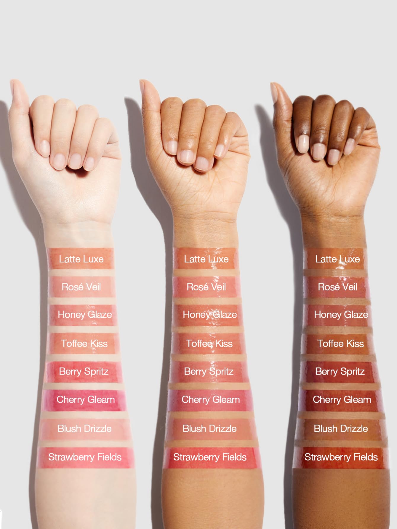 SHEGLAM Hydrating Lip Gloss Cruelty-Free Plumping Peptides-Berry Spritz